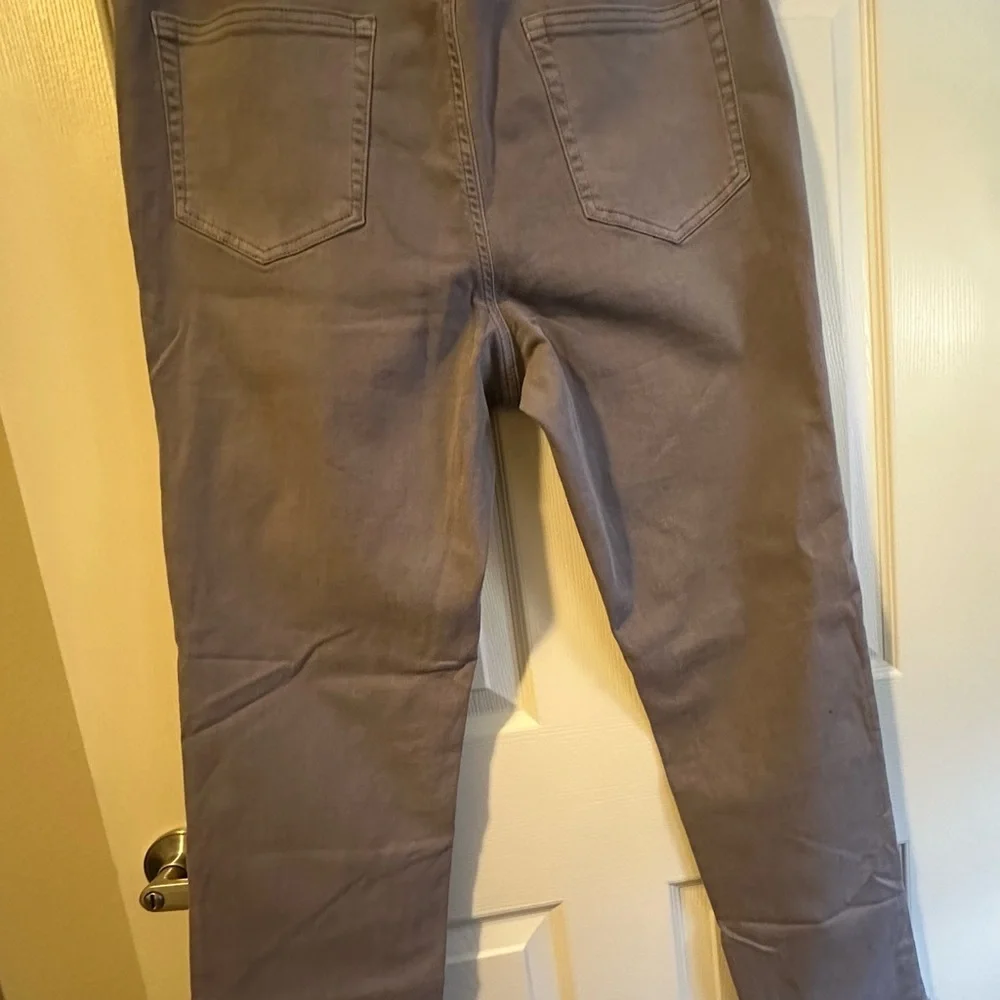 Denim&Co Women's Straight Leg Pants - Gray - Picture 4 of 6